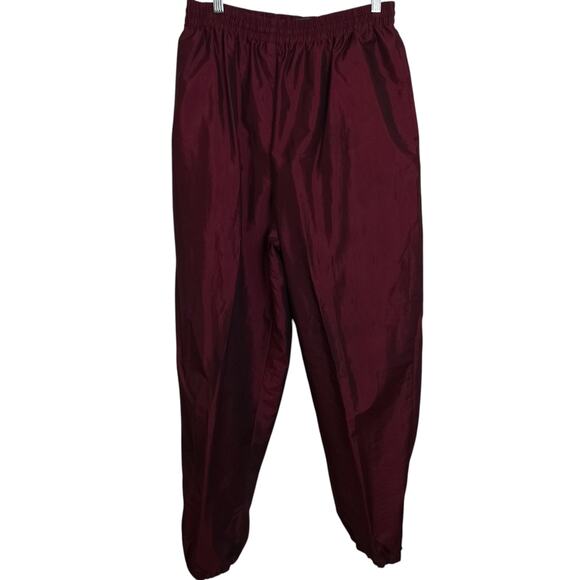 4405)Vtg 80s On Your Mark 2pcs  Multicolor Patchwork Windbreaker Track Suit XL - Picture 11 of 16